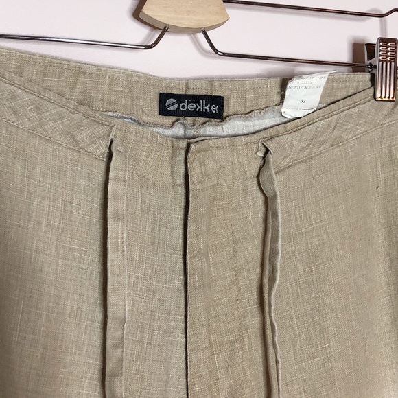 DEKKER CHINO LINEN PANTS - Picture 3 of 8